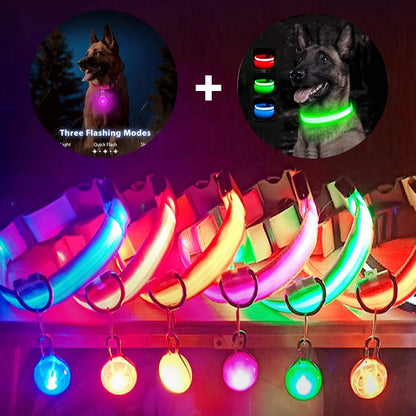 USB LED Glowing Pet Collar
