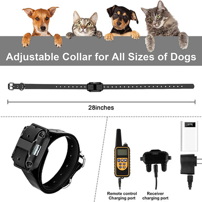 800m Waterproof Training Collar