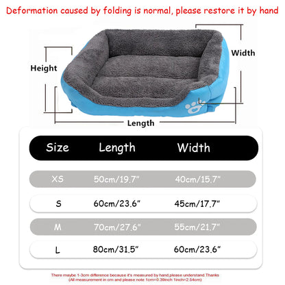 Warm Waterproof Winter Bed