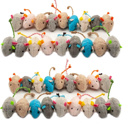 Catnip Rattle Mouse Toys