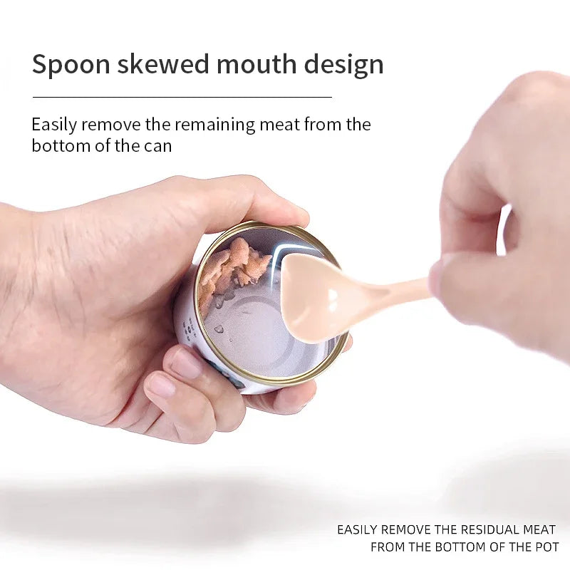 2-in-1 Silicone Food Lid and Sealer Spoon