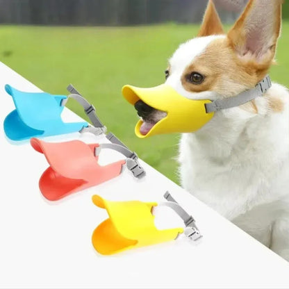 Adjustable Silicone Duck Muzzle